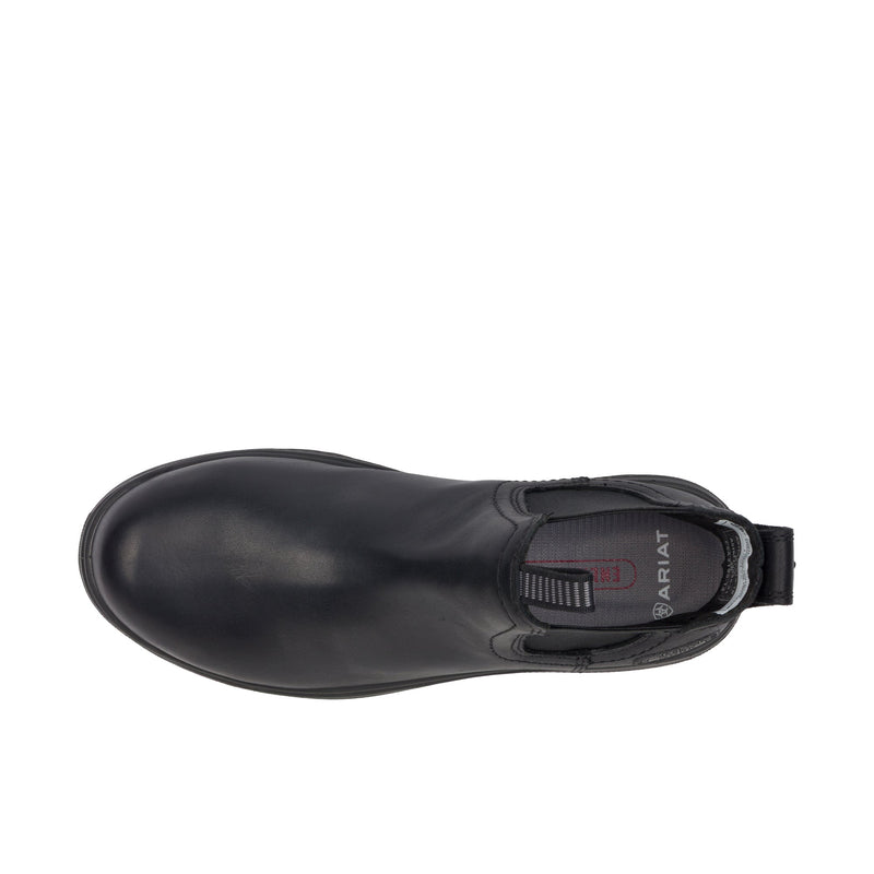 Load image into Gallery viewer, Ariat Turbo Chelsea H2O CSA Carbon Toe Black