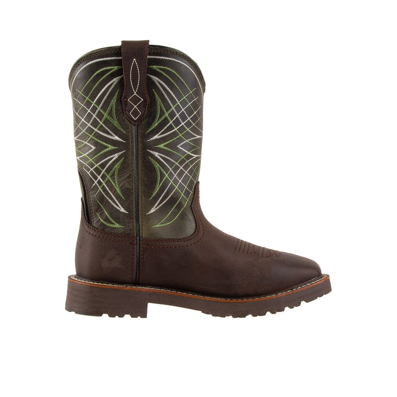 Load image into Gallery viewer, Ariat Activator H2O Soft Toe Dark Brown Green