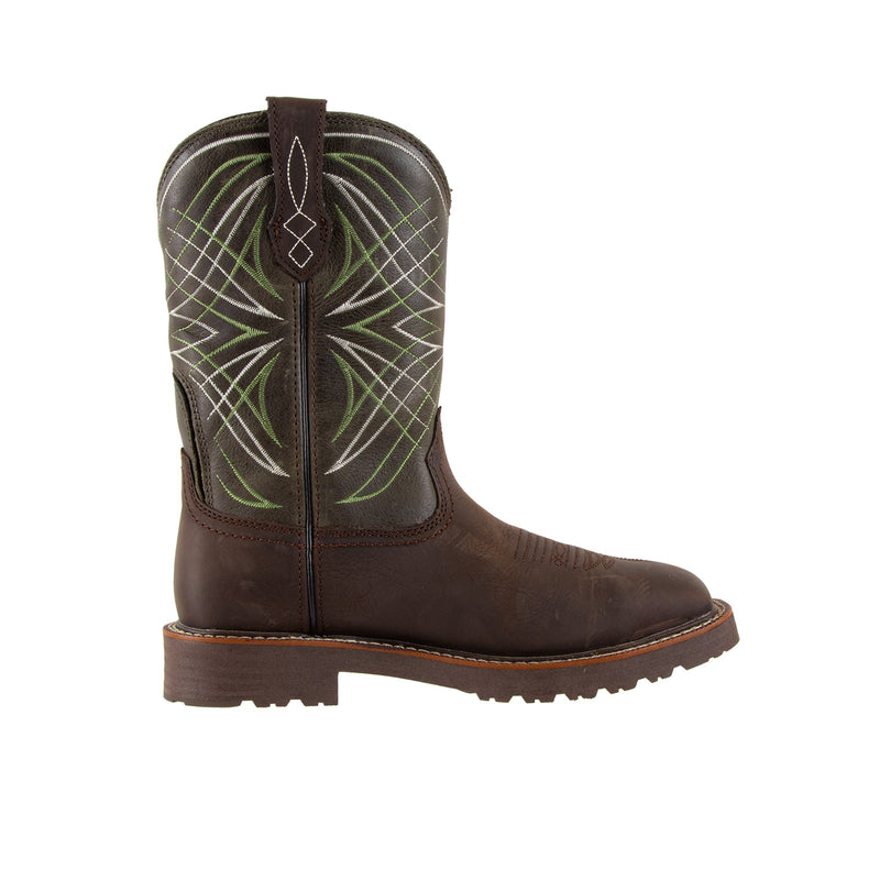 Load image into Gallery viewer, Ariat Activator H2O Steel Toe Dark Brown Green