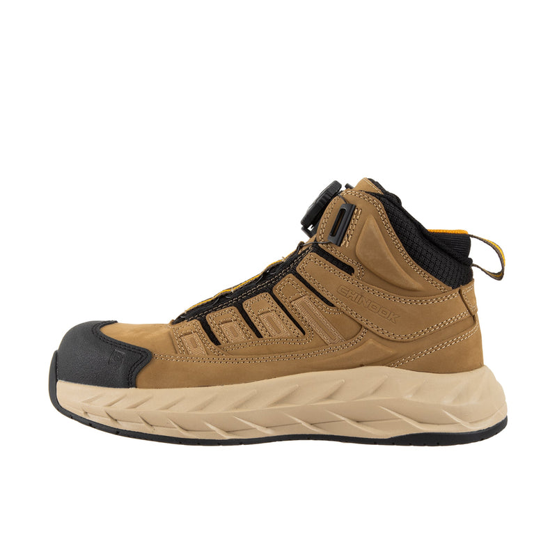 Load image into Gallery viewer, Chinook Pro Safety Mid Composite Toe Tan