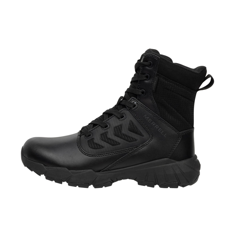 Load image into Gallery viewer, Merrell Work Fullbench Tactical 8 In Zip Soft Toe Left Profile