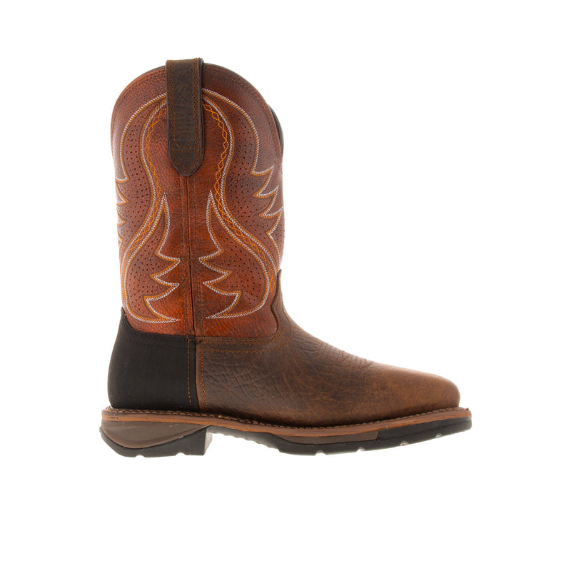 Load image into Gallery viewer, Durango Workin Rebel Steel Toe Inner Profile