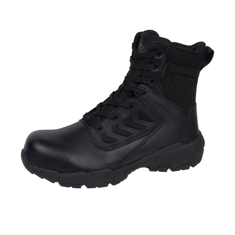 Load image into Gallery viewer, Merrell Work Fullbench Tactical Zip Carbon Toe Black
