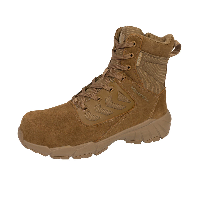 Load image into Gallery viewer, Merrell Work Fullbench Tactical Zip Carbon Toe Coyote