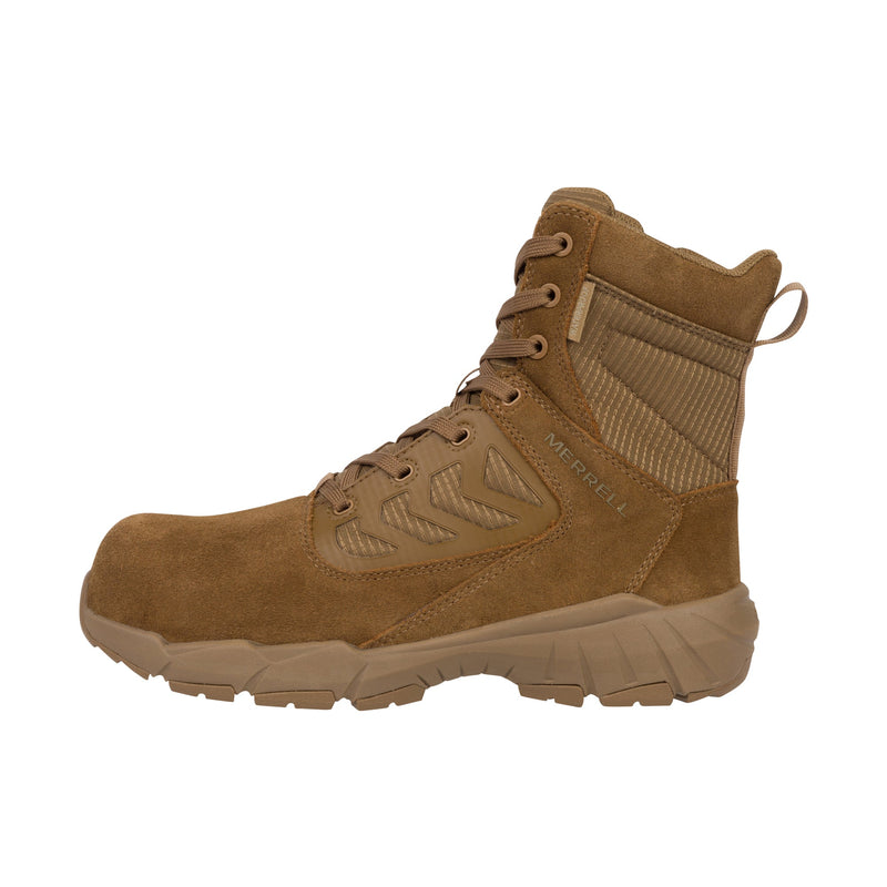 Load image into Gallery viewer, Merrell Work Fullbench Tactical Zip Carbon Toe Coyote