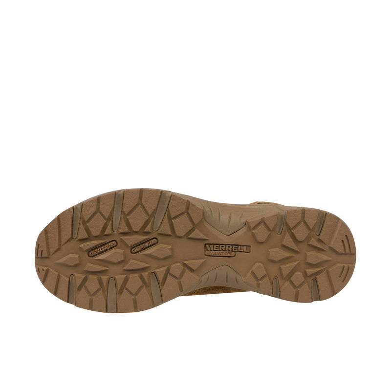 Load image into Gallery viewer, Merrell Work Fullbench Tactical Zip Carbon Toe Coyote