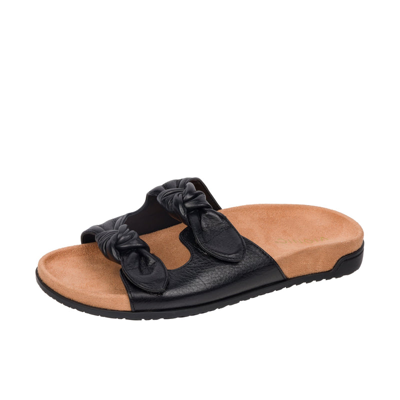 Load image into Gallery viewer, Vionic Womens Elara Slide Sandal Black