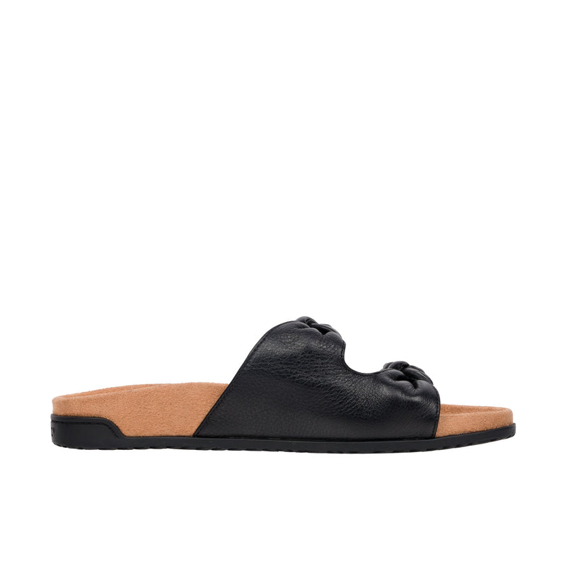 Load image into Gallery viewer, Vionic Womens Elara Slide Sandal Black