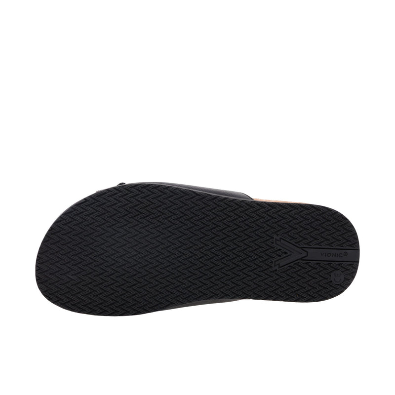 Load image into Gallery viewer, Vionic Womens Elara Slide Sandal Black