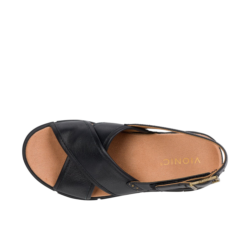 Load image into Gallery viewer, Vionic Journey Wedge Uptown Sonoma Top View