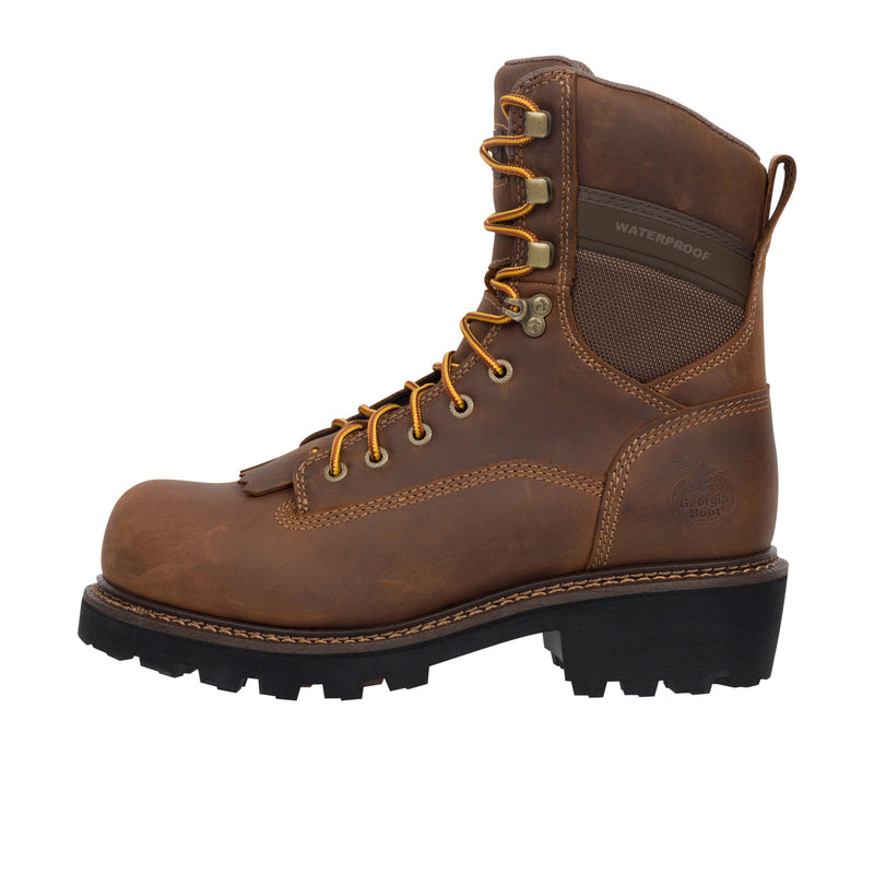 Load image into Gallery viewer, Georgia Boot 9 Inch Core 37 Logger Composite Toe Left Profile