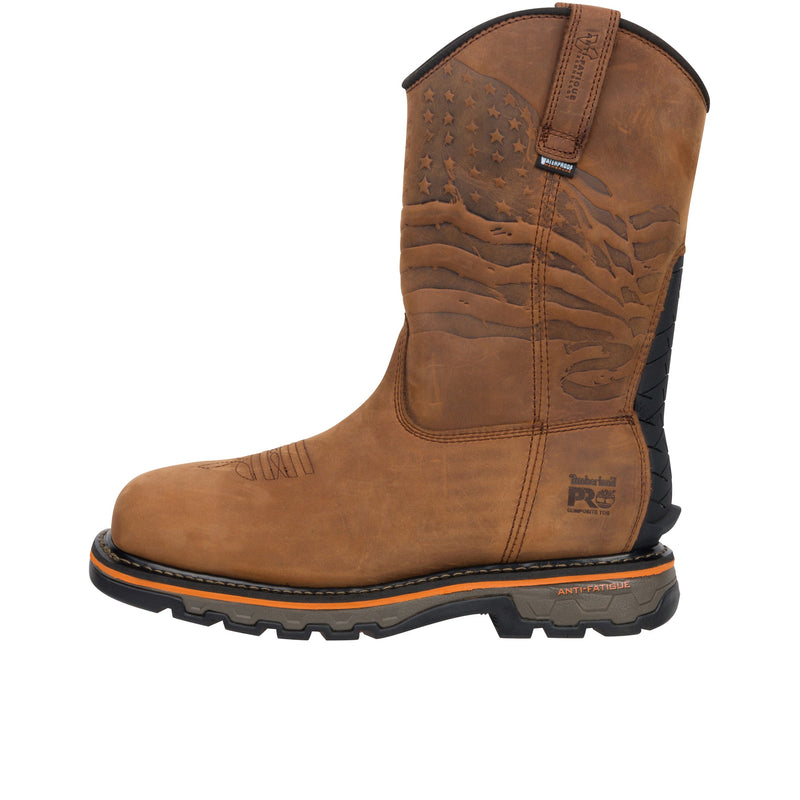 Load image into Gallery viewer, Timberland Pro True Grit Pull On Nano Composite Toe Left Profile