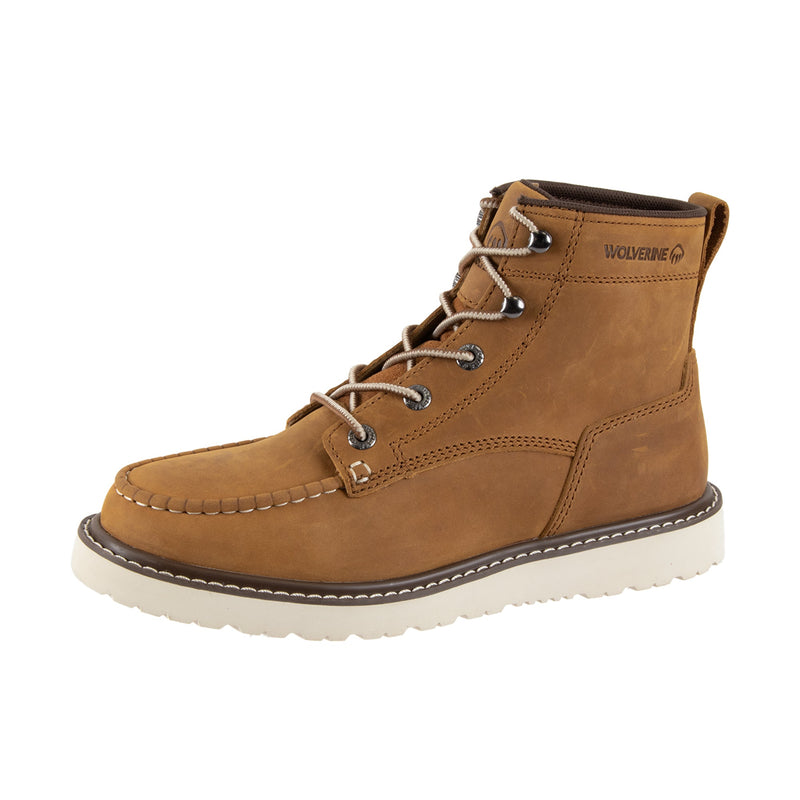 Load image into Gallery viewer, Wolverine Trade Wedge UL Moc 6 in Soft Toe Tan