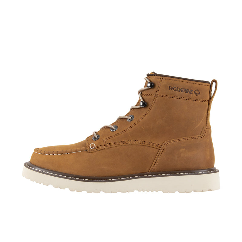 Load image into Gallery viewer, Wolverine Trade Wedge UL Moc 6 in Soft Toe Tan