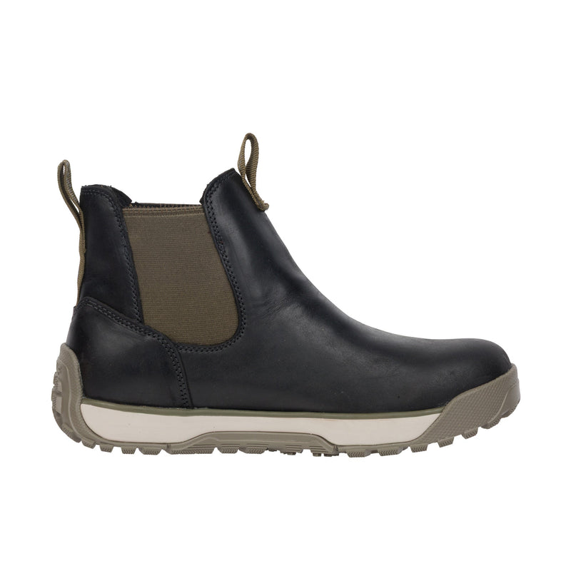 Load image into Gallery viewer, Xtratuf Ankle Deck Boot Leather 6 Inch Pirate Black
