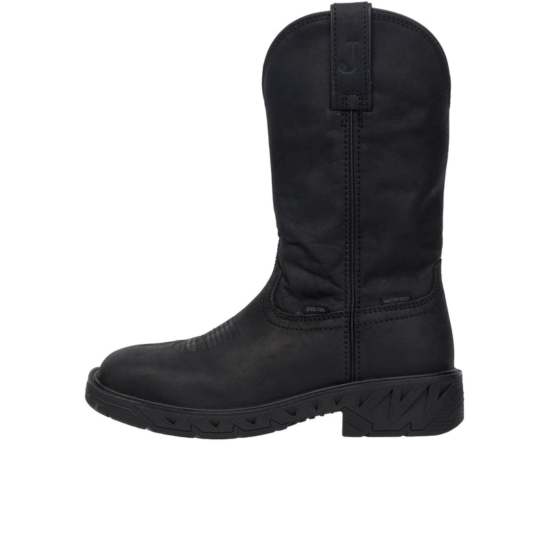 Load image into Gallery viewer, Justin Prodigy 11 Inch Square Toe Steel Toe Drifter Black