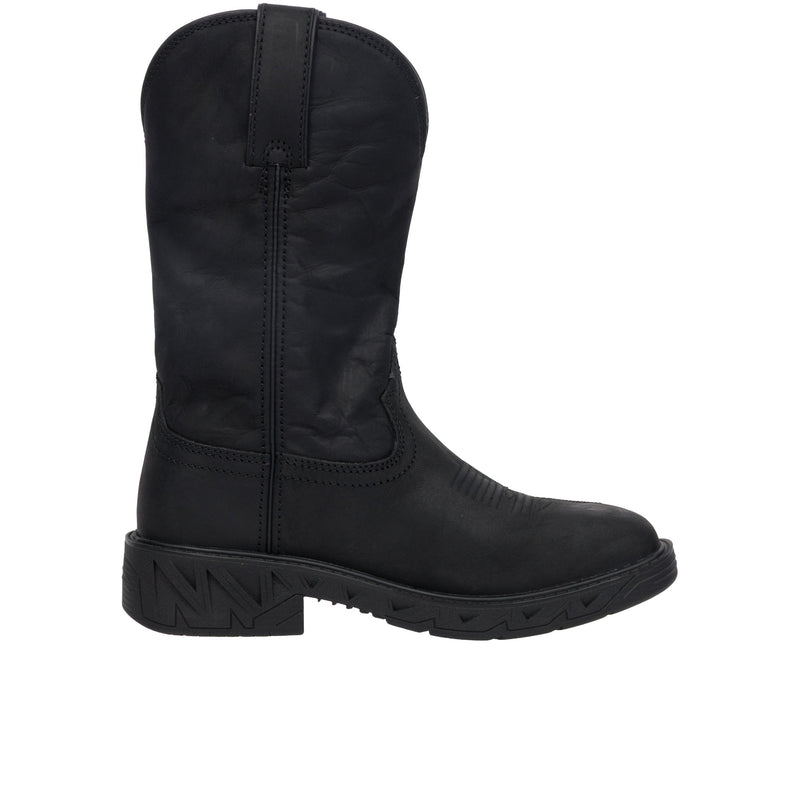 Load image into Gallery viewer, Justin Prodigy 11 Inch Square Toe Steel Toe Drifter Black