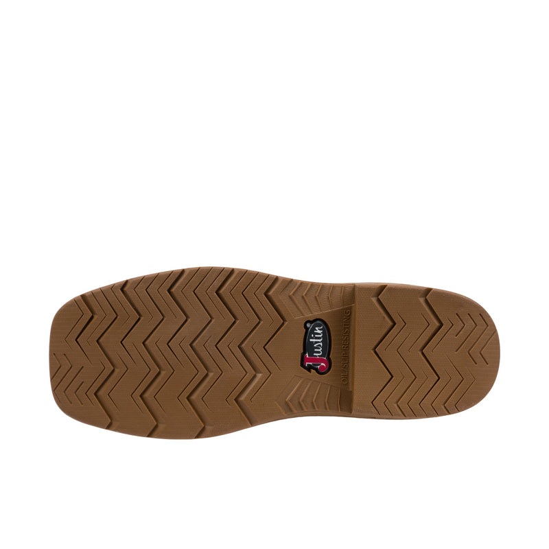 Load image into Gallery viewer, Justin Blinder 11 inch Steel Toe Brown Water Buffalo