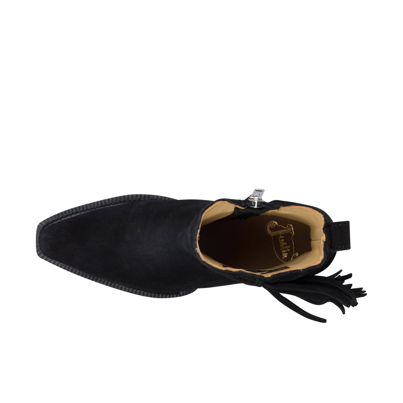Load image into Gallery viewer, Justin Womens Bev 7 Inch Bootie Black