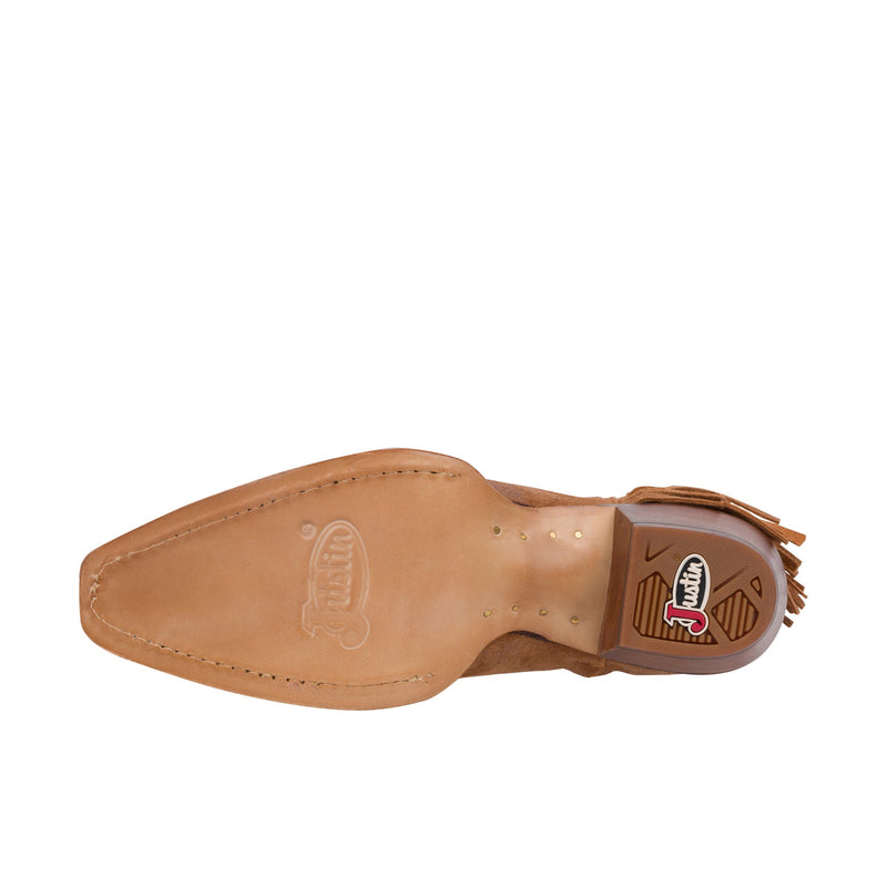 Load image into Gallery viewer, Justin Womens Bev 7 Inch Bootie Brown