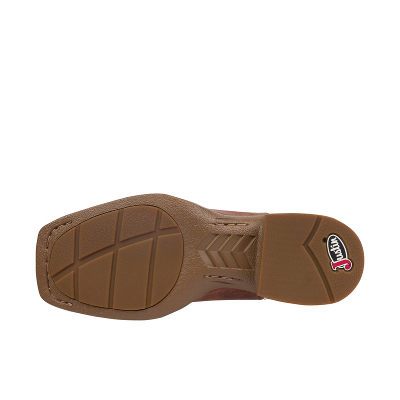 Load image into Gallery viewer, Justin Womens Ashtyn 11 Inch Western Wide Square Toe Walnut (Brown)