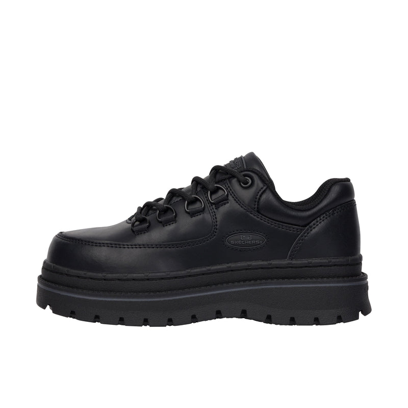 Load image into Gallery viewer, Skechers Womens Jammers - Tepin Carbon Toe Black