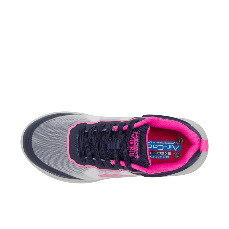 Load image into Gallery viewer, Skechers Womens Carbix - Niyla Carbon Toe Navy/Pink
