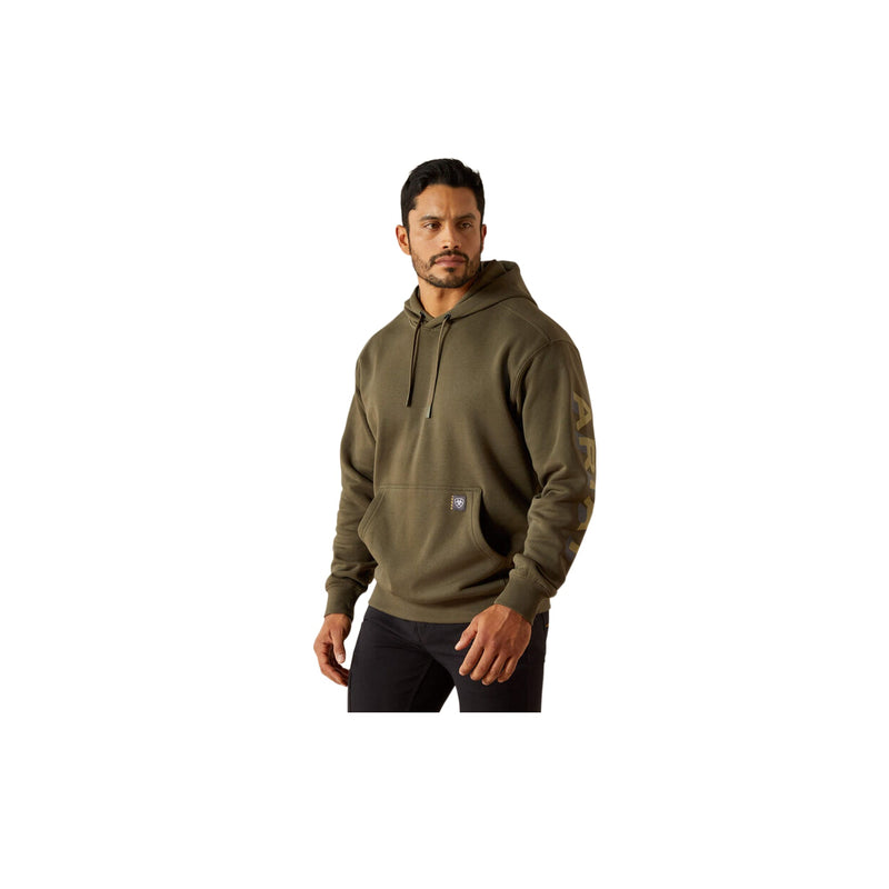 Load image into Gallery viewer, Ariat Lightweight Logo Hoodie Front View