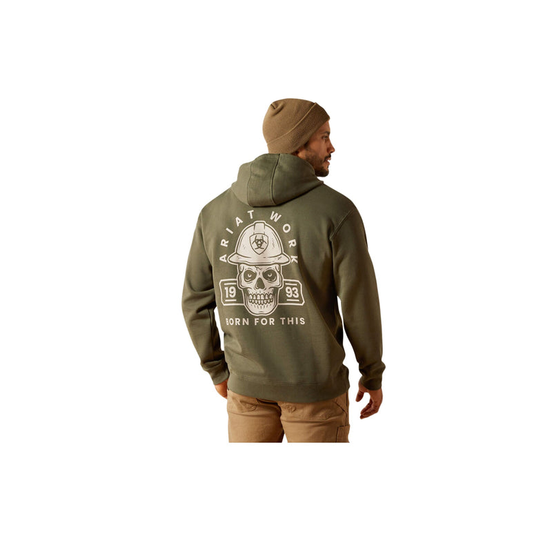 Load image into Gallery viewer, Ariat Workman Hardhead Hoodie Back View