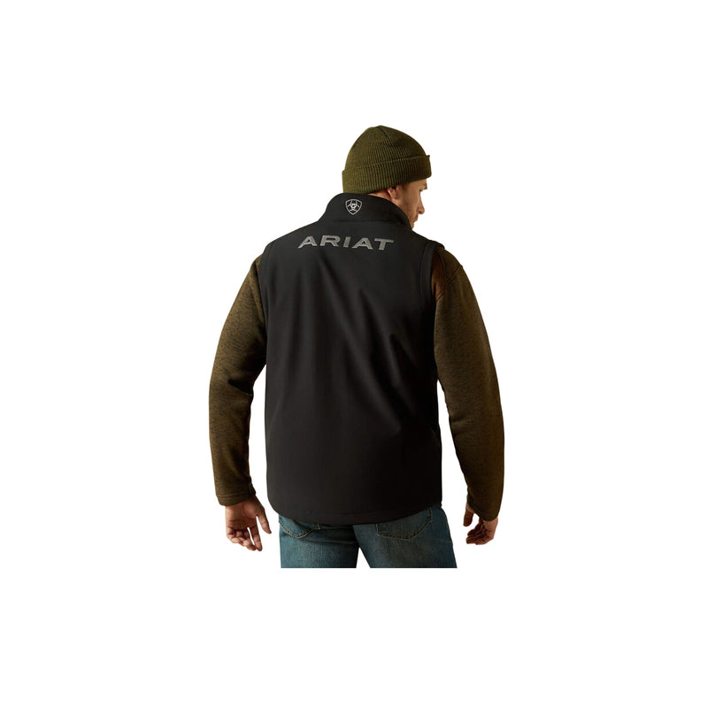 Load image into Gallery viewer, Ariat Logo Softshell Vest Black