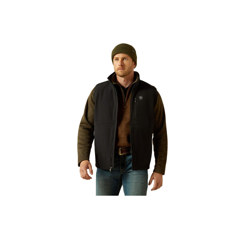 Load image into Gallery viewer, Ariat Logo Softshell Vest Black