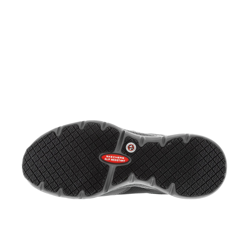Load image into Gallery viewer, Skechers Arch Fit Sr~Angis Composite Toe Bottom View