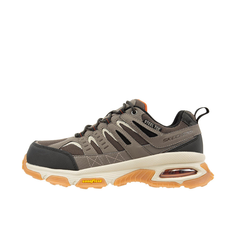 Load image into Gallery viewer, Skechers Skech-Air Envoy - Arcket (Wide) Steel Toe Taupe/Black