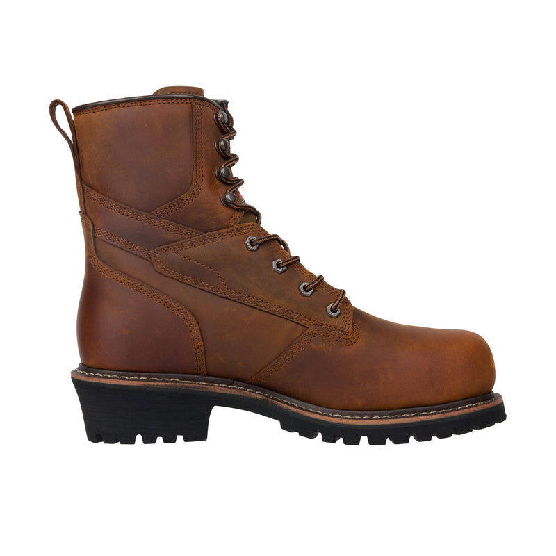 Load image into Gallery viewer, Ariat Logger Shock Shield H2O 400G Composite Toe Copper Brown