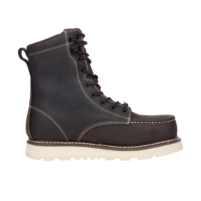 Load image into Gallery viewer, BRUNT The USA Marin 8 Inch Welted Waterproof (Comp Toe) Dark Brown