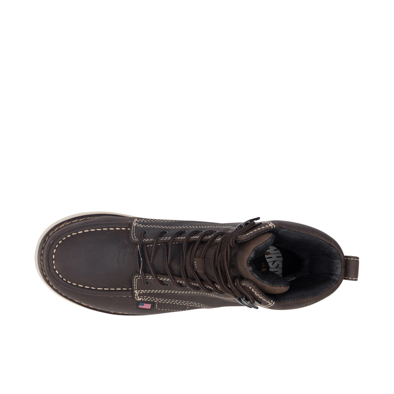 Load image into Gallery viewer, BRUNT The USA Marin 8 Inch Welted Waterproof (Comp Toe) Dark Brown