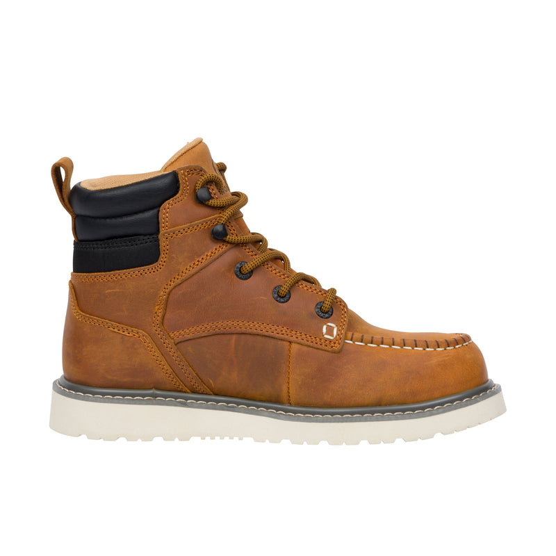 Load image into Gallery viewer, Wolverine Trade Wedge Moc Toe 6 Inch Steel Toe Inner Profile