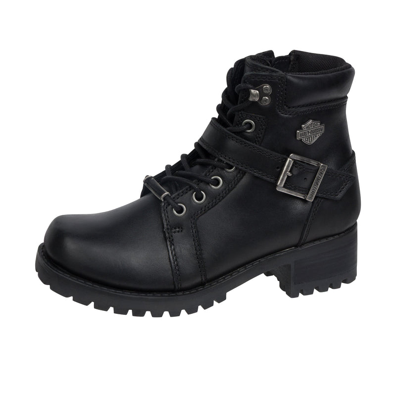 Load image into Gallery viewer, Harley Davidson Womens Leyton Black