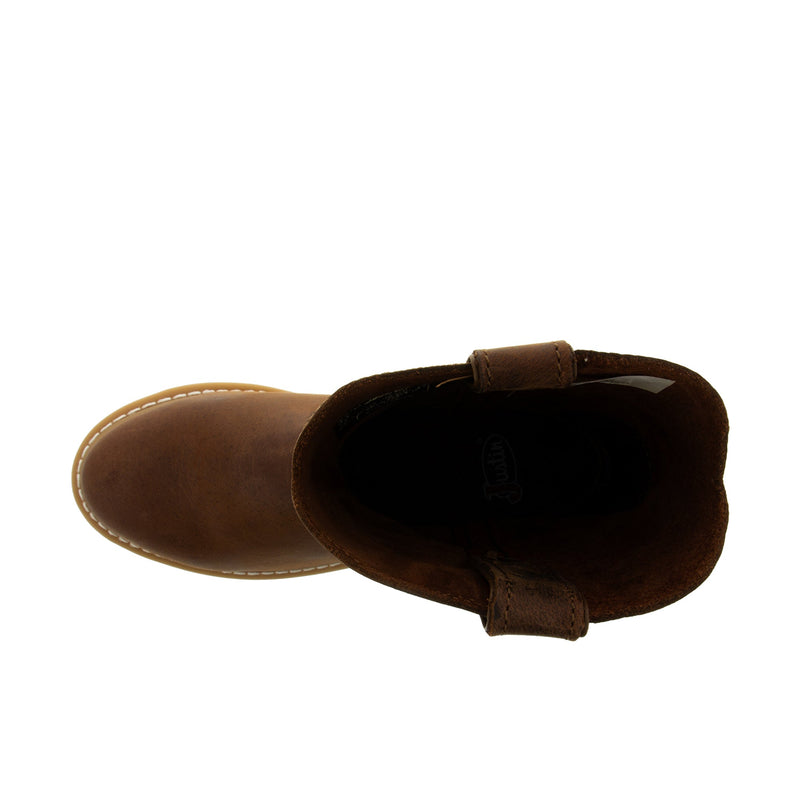 Load image into Gallery viewer, Justin RAM 10 Inch Wellington Steel Toe Top View
