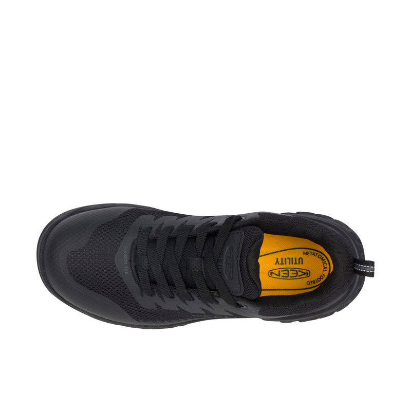 Load image into Gallery viewer, Keen Utility Womens Arvada Work Sneaker Carbon Toe Black