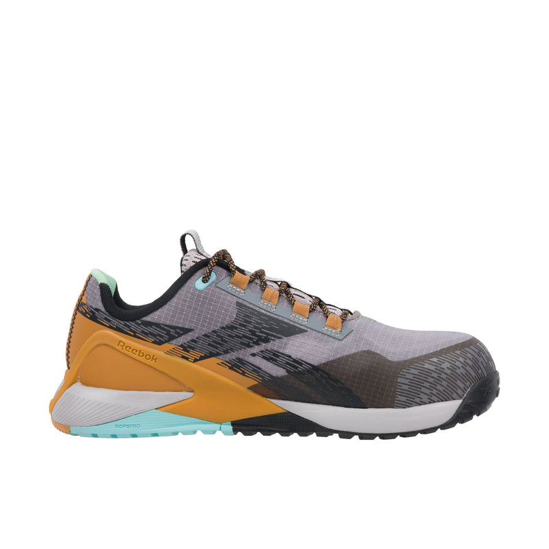 Load image into Gallery viewer, Reebok Work Nano X1 Adventure Work Composite Toe Silver Grey Clay Black