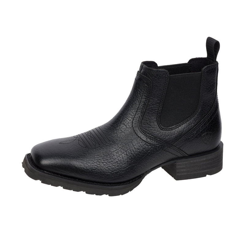 Load image into Gallery viewer, Ariat Hybrid Low Boy Wide Chelsea Black Adobe
