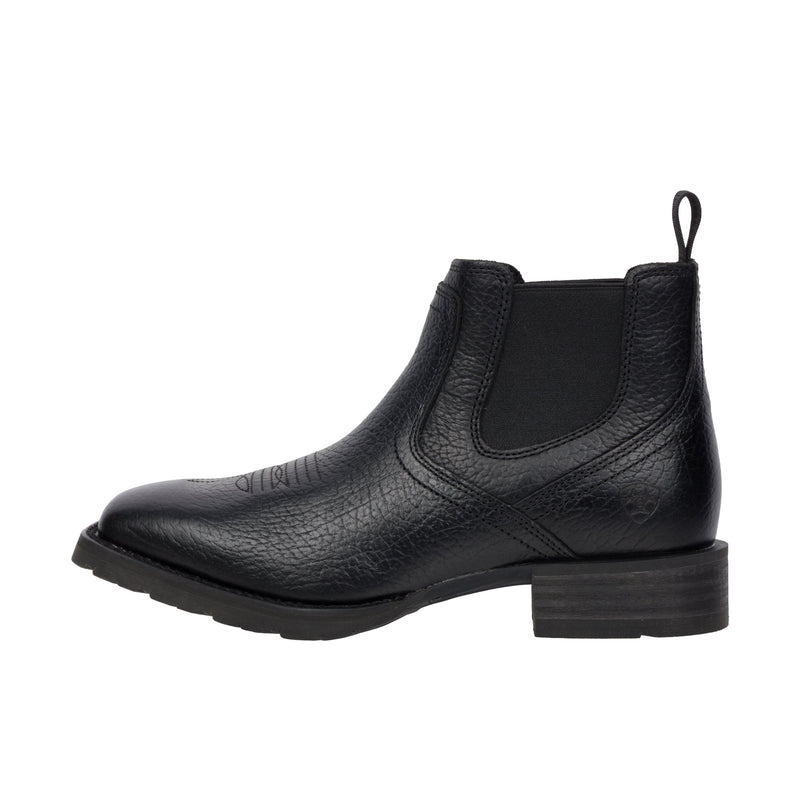 Load image into Gallery viewer, Ariat Hybrid Low Boy Wide Chelsea Black Adobe