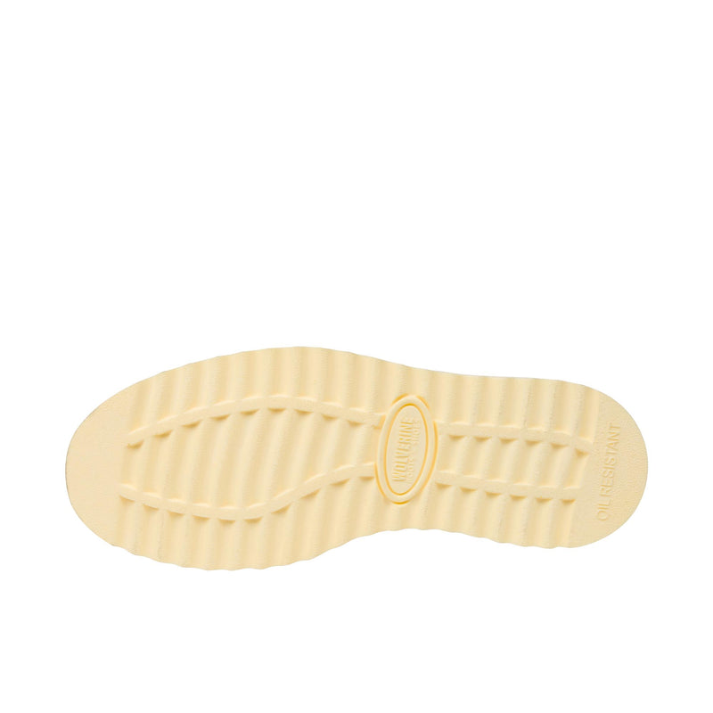 Load image into Gallery viewer, Wolverine Moc Toe 6 Inch Steel Toe  Bottom View
