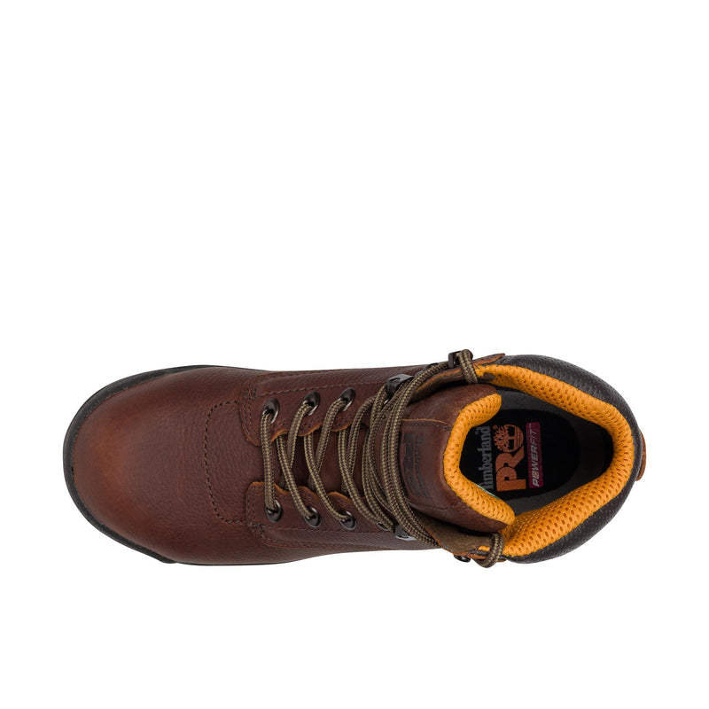 Load image into Gallery viewer, Timberland Pro 6 Inch Titan Alloy Toe Top View
