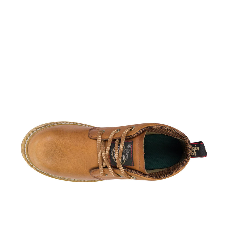 Load image into Gallery viewer, Georgia Boot Wedge Chukka Soft Toe Top View
