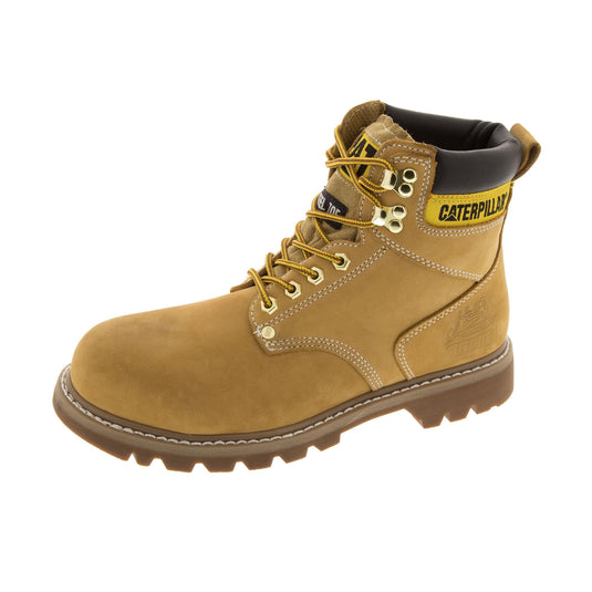 Caterpillar Second Shift Steel Toe Left Angle View