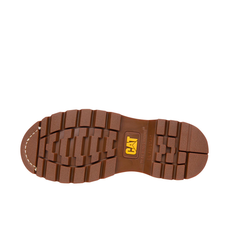 Load image into Gallery viewer, Caterpillar Second Shift Steel Toe Bottom View
