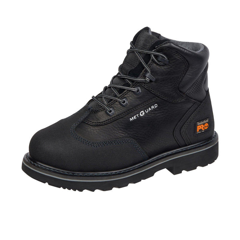 Load image into Gallery viewer, Timberland Pro 6 Inch Internal Met Guard Steel Toe Left Angle View

