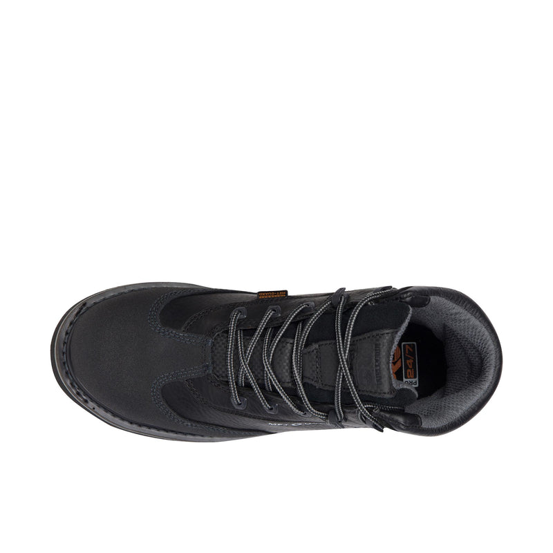 Load image into Gallery viewer, Timberland Pro 6 Inch Internal Met Guard Steel Toe Top View
